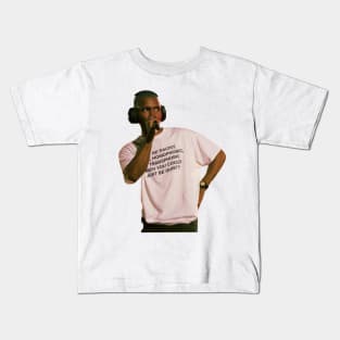 Frank Ocean why be racist when you could be quiet Kids T-Shirt